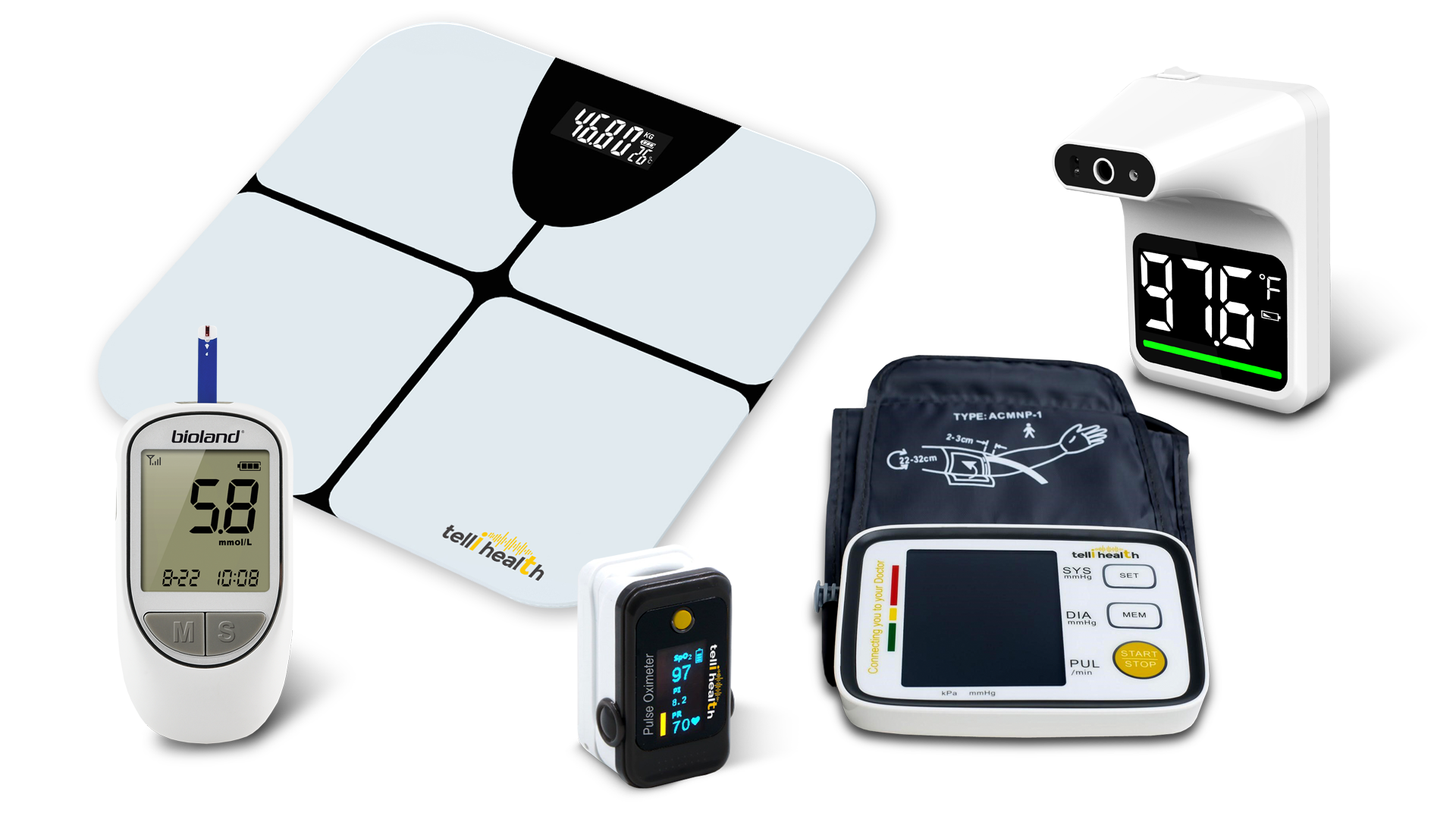 Accuhealth Remote Patient Monitoring Devices